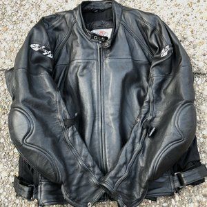 Joe Rocket Sonic 2.0 Leather Motorcycle Jacket 3XL